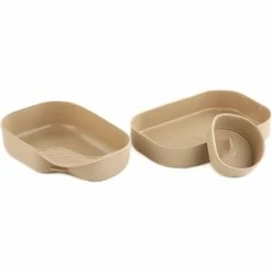 Wildo Camp-A-Box Dinner Set Basic sand