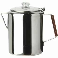 Coghlans Stainless Steel Coffee Pot 12 Cups