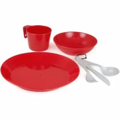 GSI Cascadian 1 Person Table Set red