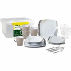 Brunner All Inclusive Dishes Set 16 Pieces design khadì