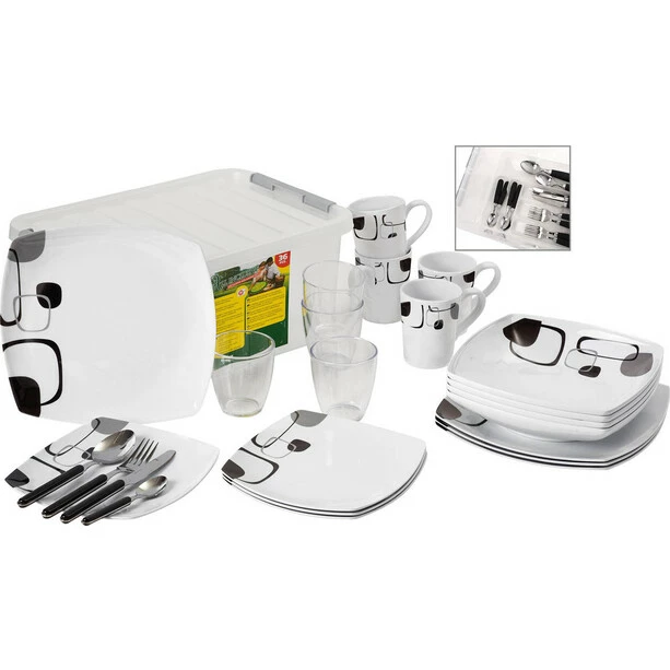 Brunner All Inclusive Dishes Set 36 Pieces design enigma 1 Brunner All Inclusive Dishes Set 36 Pieces design enigma