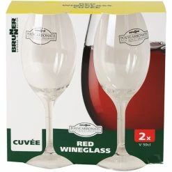 Brunner Cuvée Red Wineglass Set durchsichtig