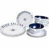 Brunner Midday Dishes Set design blue ocean