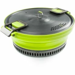GSI Escape HS Pot with Lid 3000ml green -Cooking Sets Sales Store gsi escape hs pot with lid 3000ml green 3