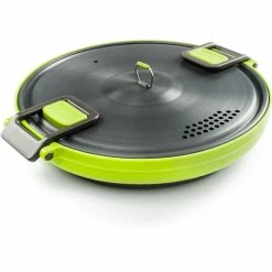 GSI Escape HS Pot with Lid 3000ml green -Cooking Sets Sales Store gsi escape hs pot with lid 3000ml green 4