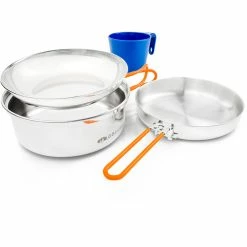 GSI Glacier Stainless 1 Person Mess Kit
