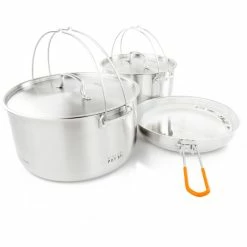 GSI Glacier Stainless Troop Cookset