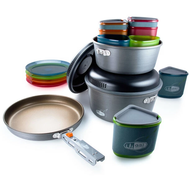 GSI Pinnacle Camper Cooking Set 1 GSI Pinnacle Camper Cooking Set