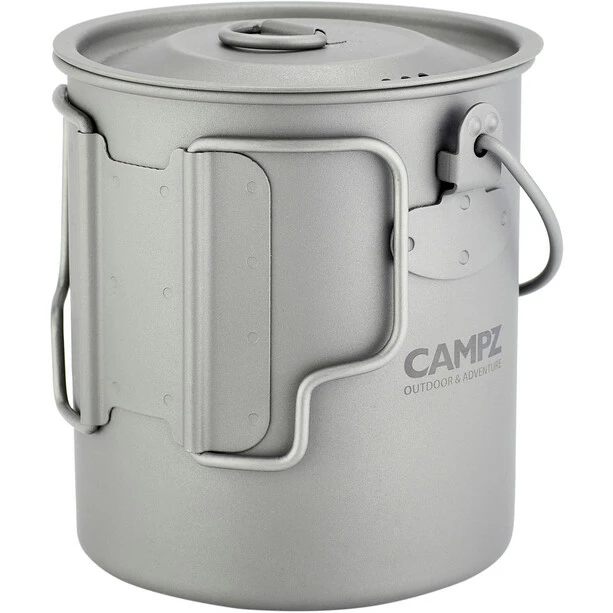 CAMPZ Titanium Hanging Pot 750ml 1 CAMPZ Titanium Hanging Pot 750ml