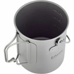 CAMPZ Titanium Hanging Pot 750ml 10 CAMPZ Titanium Hanging Pot 750ml -Cooking Sets Sales Store kingcamp titanium hanging pot 5