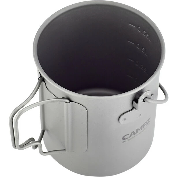 CAMPZ Titanium Hanging Pot 750ml 5 CAMPZ Titanium Hanging Pot 750ml - Image 5