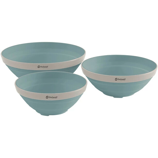 Outwell Collaps Bowl Set classic blue 1 Outwell Collaps Bowl Set classic blue
