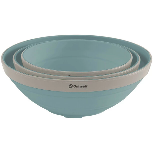 Outwell Collaps Bowl Set classic blue 2 Outwell Collaps Bowl Set classic blue - Image 2