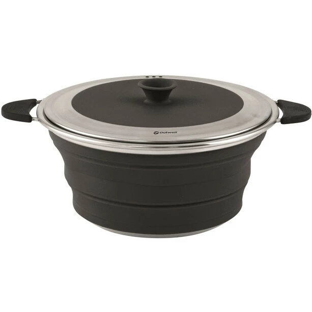 Outwell Collaps Pot with Lid 2500ml midnight black 1 Outwell Collaps Pot with Lid 2500ml midnight black