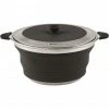 Outwell Collaps Pot with Lid 4500ml midnight black