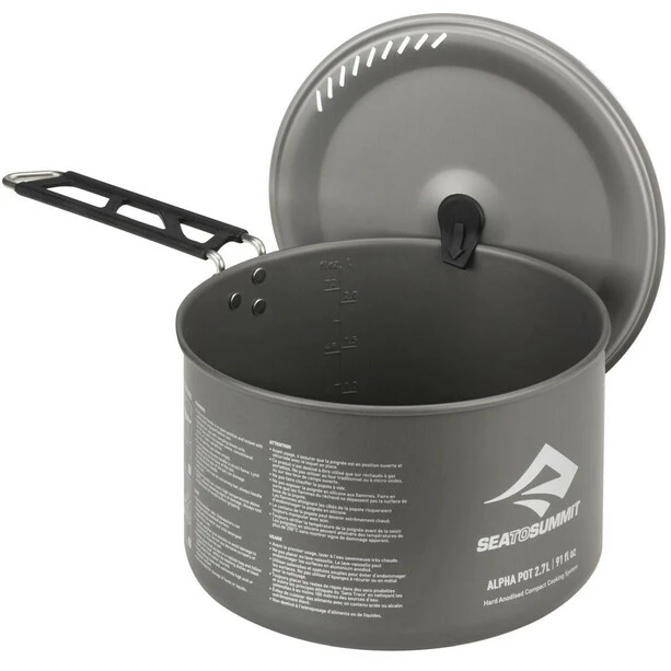 Sea to Summit Alpha Pot 2.7l grey 2 Sea to Summit Alpha Pot 2.7l grey - Image 2