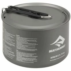 Sea to Summit Alpha Pot 2.7l grey 8 Sea to Summit Alpha Pot 2.7l grey -Cooking Sets Sales Store sea to summit alpha pot 27l grey 3