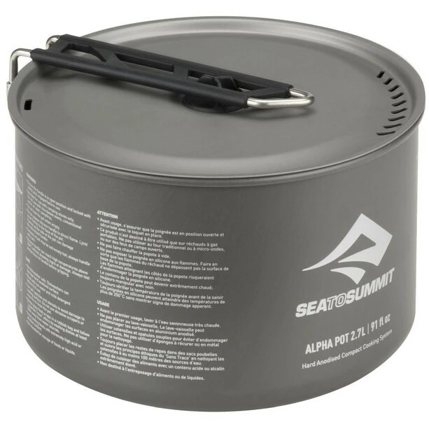 Sea to Summit Alpha Pot 2.7l grey 3 Sea to Summit Alpha Pot 2.7l grey - Image 3