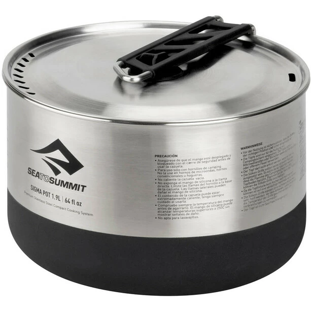 Sea to Summit Sigma Pot 1.9l silver 3 Sea to Summit Sigma Pot 1.9l silver - Image 3
