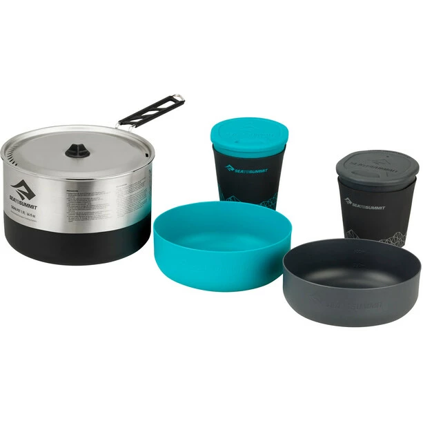 Sea to Summit SigmaSet 2.1 pacific blue/silver 1 Sea to Summit SigmaSet 2.1 pacific blue/silver
