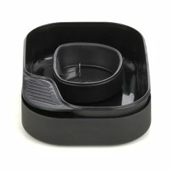 Wildo Camp-A-Box Dinner Set Basic black