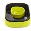 Wildo Camp-A-Box Dinner Set Basic lime